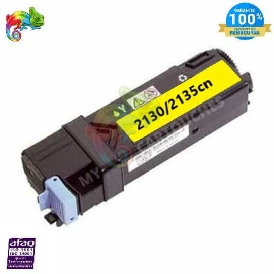 Toner Dell 2130 Jaune: Dell 2130 cn, Dell 2135 cn