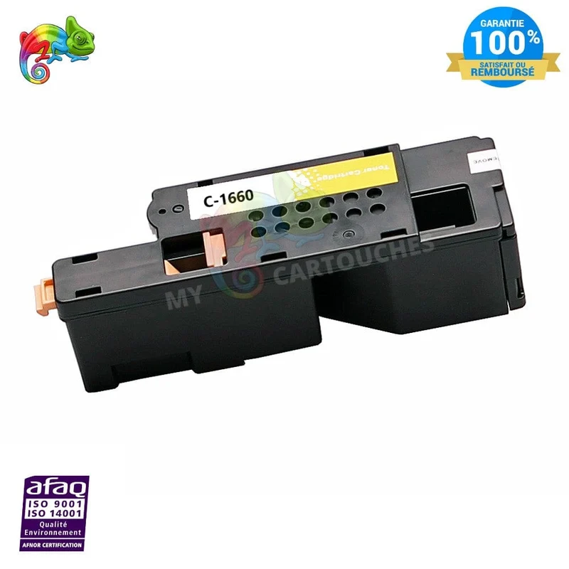 Toner Dell 1660 Jaune 59311131: Dell C 1660 W