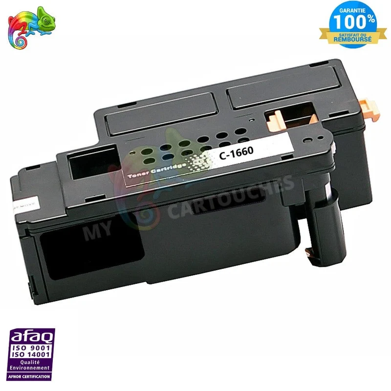 Toner Dell 1660 Noir 59311130: Dell C 1660 W
