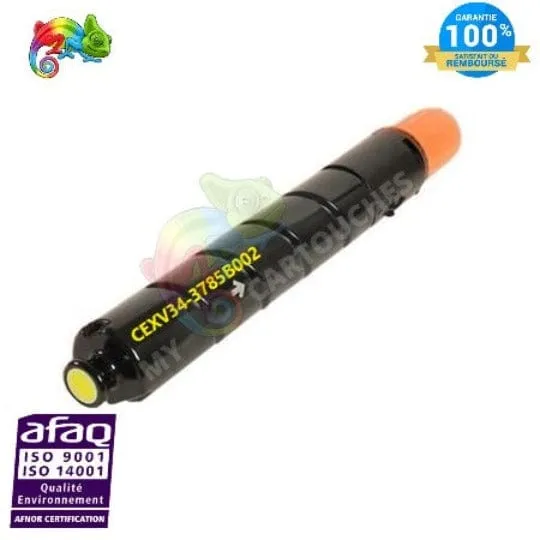 Toner Canon CEXV-34 Jaune: iR Advance C2020, C2030, C2225
