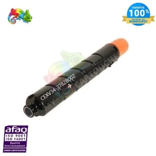 Toner Canon C-EXV 34 Noir: iR Advance C2020, C2030