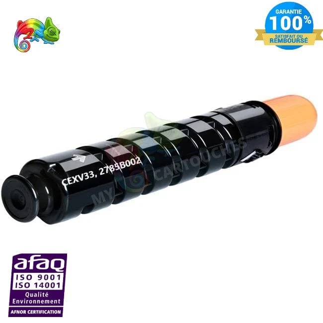 Toner Canon C-EXV 33 Noir: imageRUNNER 2520, 2525, 2530