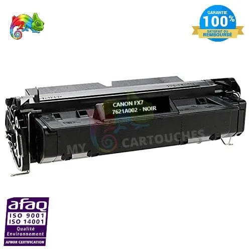 Toner Canon FX7 Noir 7621A002: FAX L-2000, L-710