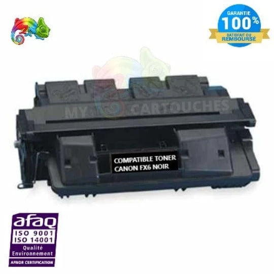 Toner Canon FX6 Noir 1559A003: FAX L-1000, LC-3170