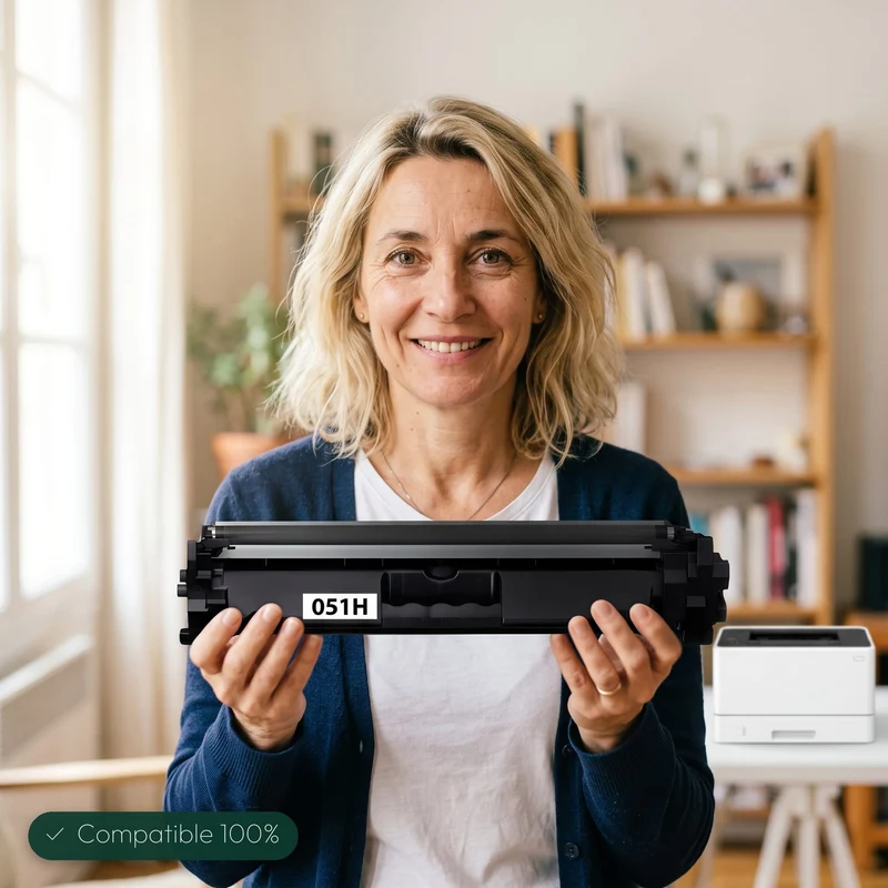 Toner Canon 051H Noir 2169C002: i-SENSYS LBP-162 dw, MF-264 dw
