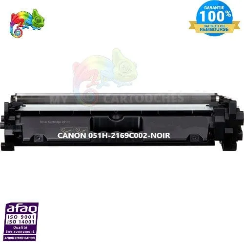 Toner Canon 051H Noir 2169C002: i-SENSYS LBP-162 dw, MF-264 dw