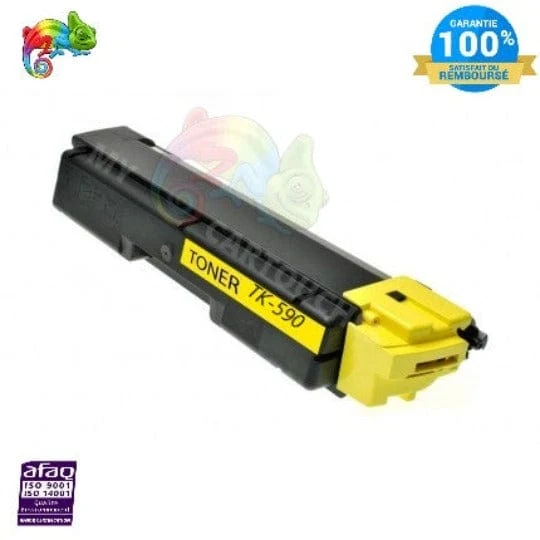 Toner Kyocera TK-590 Jaune: Kyocera FS-C5250DN, ECOSYS M6026cidn