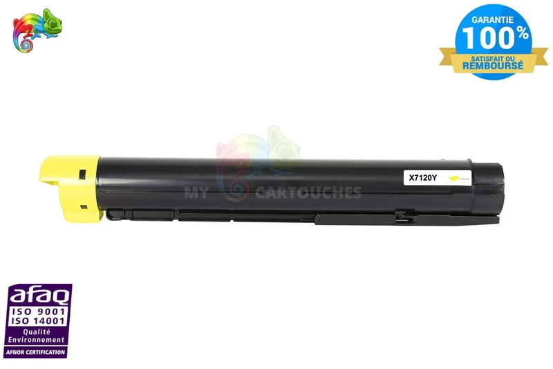 Toner Xerox WorkCentre 7120 Jaune 006R01458: WC 7120, 7125