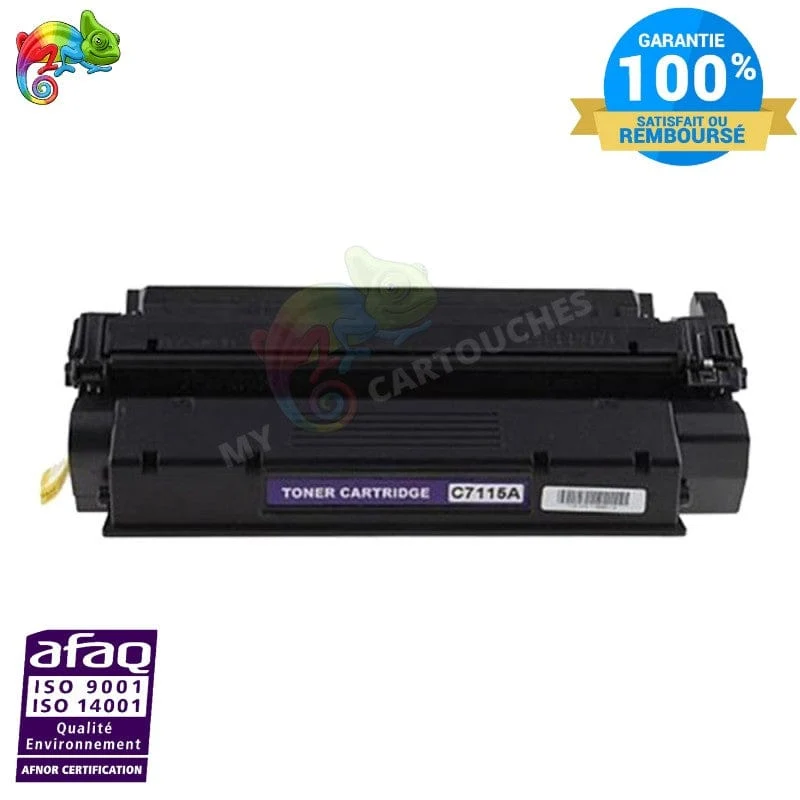 Toner HP 15A C7115A Noir: LaserJet 1200, 3300