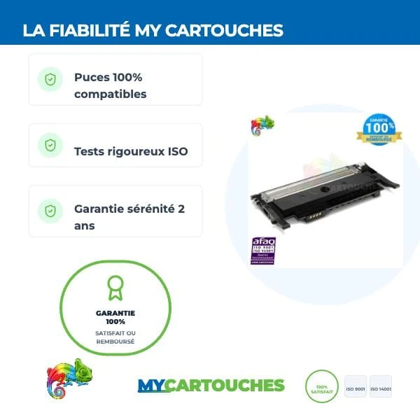 Toner HP 117A W2070A Noir: Color Laser 150a, MFP 178nw