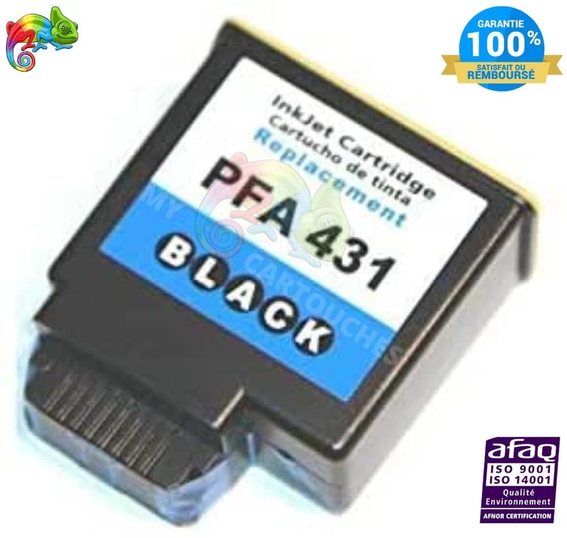 Cartouche Philips PFA-431 Noir: Faxjet 320, Faxjet 325, Faxjet 330