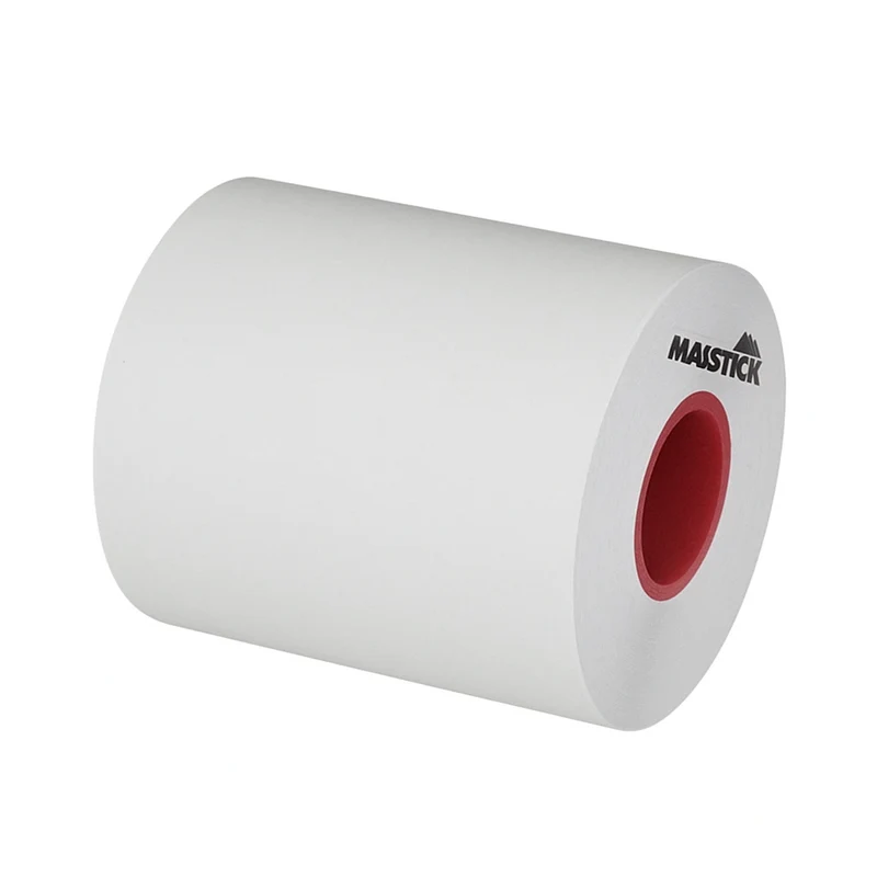 Étiquettes thermiques linerless MaxStick Iconex Diamond 58 x 100 x 25.4 mm - 114.3 m, Top 55gr (carton de 32 rouleaux) - Réf. MS2143752GOPLUSD