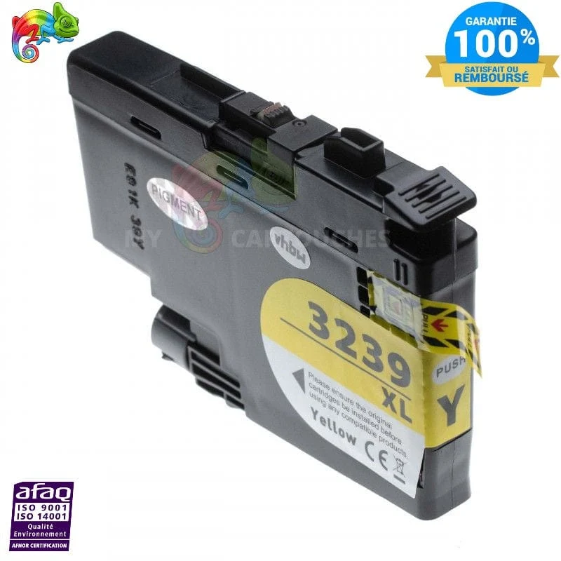 Cartouche Brother LC-3239 XL Jaune: HL-J6000DW, MFC-J5945DW