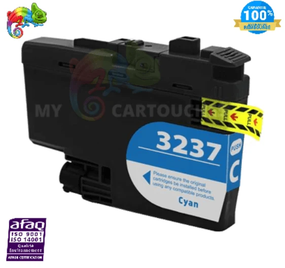 Cartouche Brother LC-3237 Cyan: HL-J6000DW, MFC-J5945DW