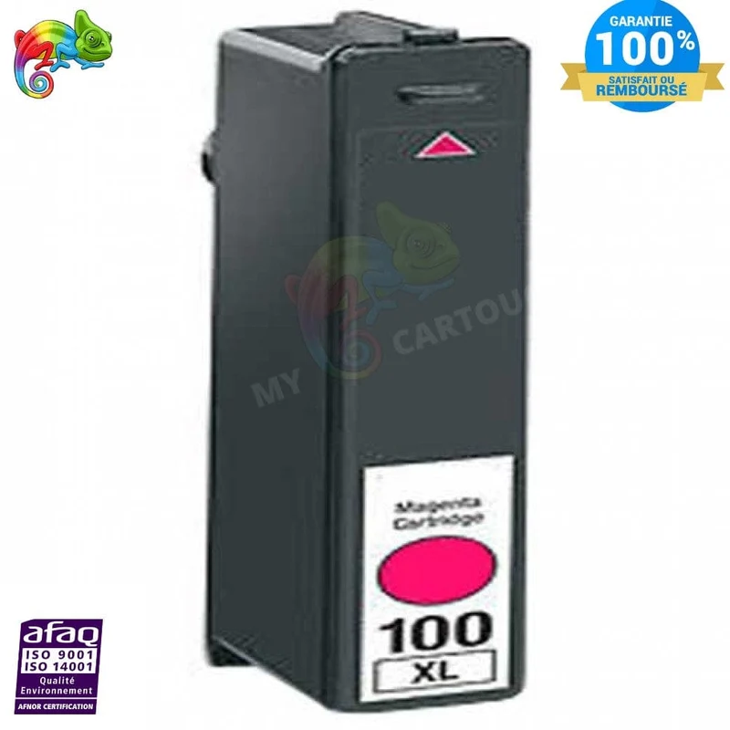 Cartouche Lexmark 100 XL Magenta: Genesis S 815, Impact S 305