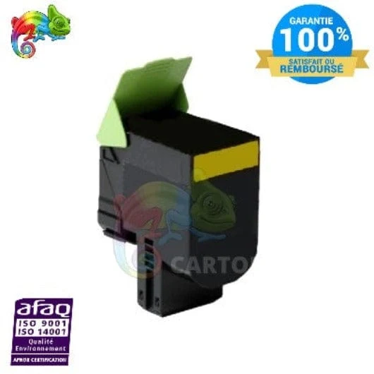 Toner Lexmark 71B0040 Jaune: CS317 DN, CS417 DN, CX317 DN