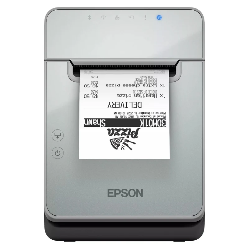 EPSON TM-L100 (121) USB Ethernet Bluetooth Lightning - étiquettes linerless - C31CJ52121