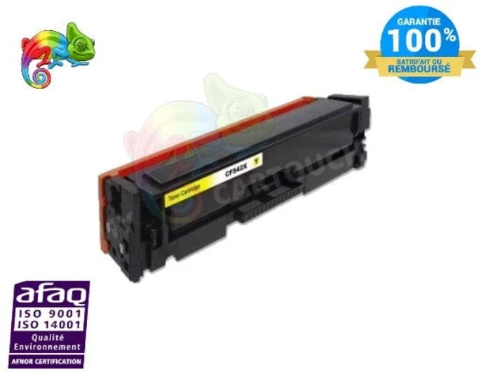 Toner HP 203X CF542X Jaune: Color LaserJet Pro M254, M281