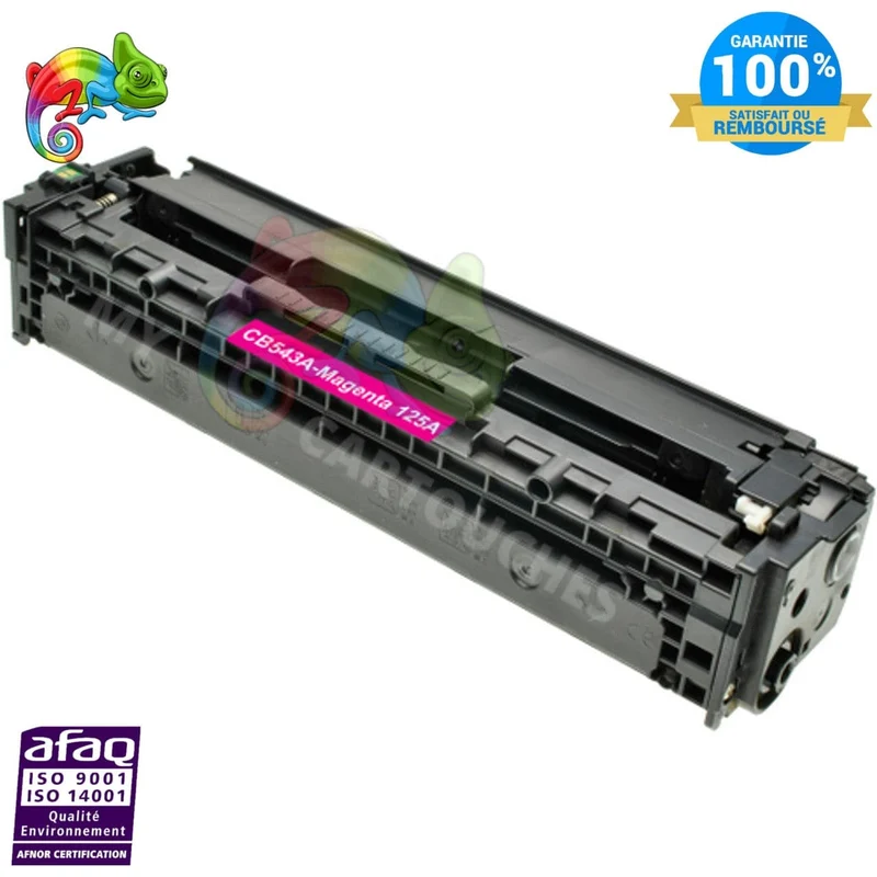 Toner HP CB543A Magenta 125A: Color LaserJet CP1215, CP1515n