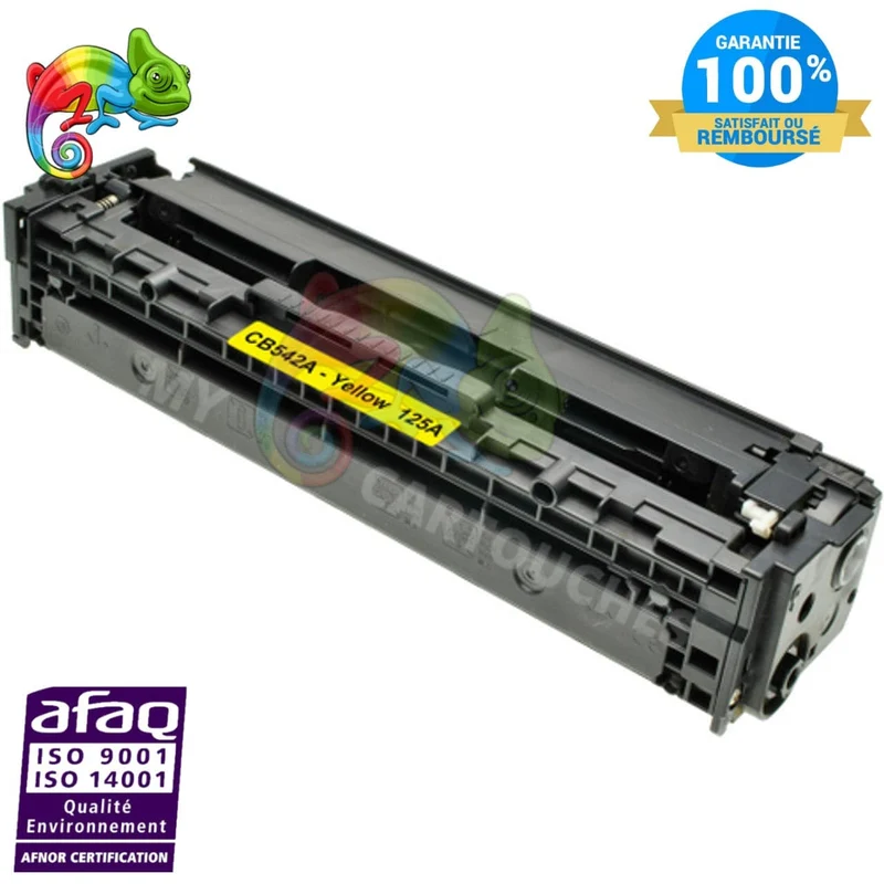 Toner HP CB542A Jaune 125A: Color LaserJet CP1215, CP1515n