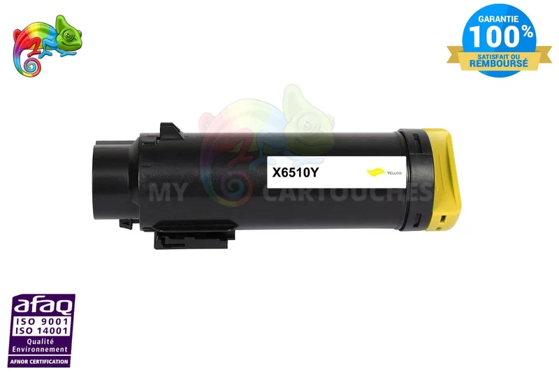 Toner Xerox Phaser 6510 Jaune: 6510DN, WorkCentre 6515