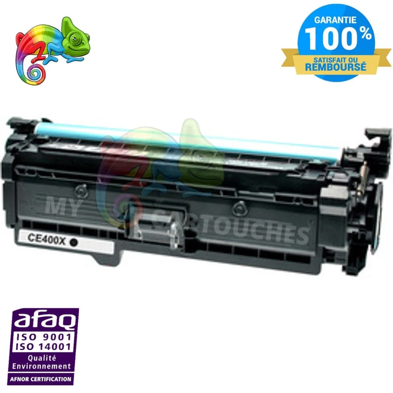 Toner HP 507X CE400X Noir: LJ Enterprise M551dn, M570dw