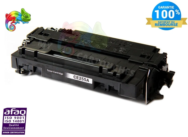 Toner HP 55A CE255A Noir — LaserJet Enterprise P3015, MFP M525