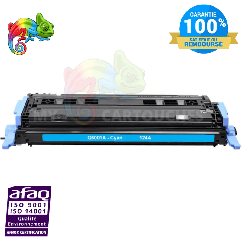 Toner HP Q6001 Cyan: Color LaserJet 1600, 2600