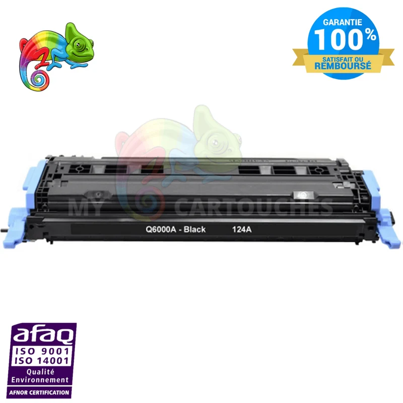 Toner HP Q6000A Noir: Color LaserJet 1600, 2600