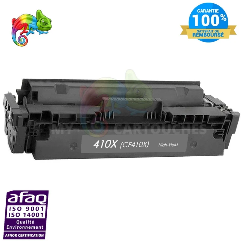 Toner HP 410X CF410X Noir: Color LaserJet Pro M452, M477