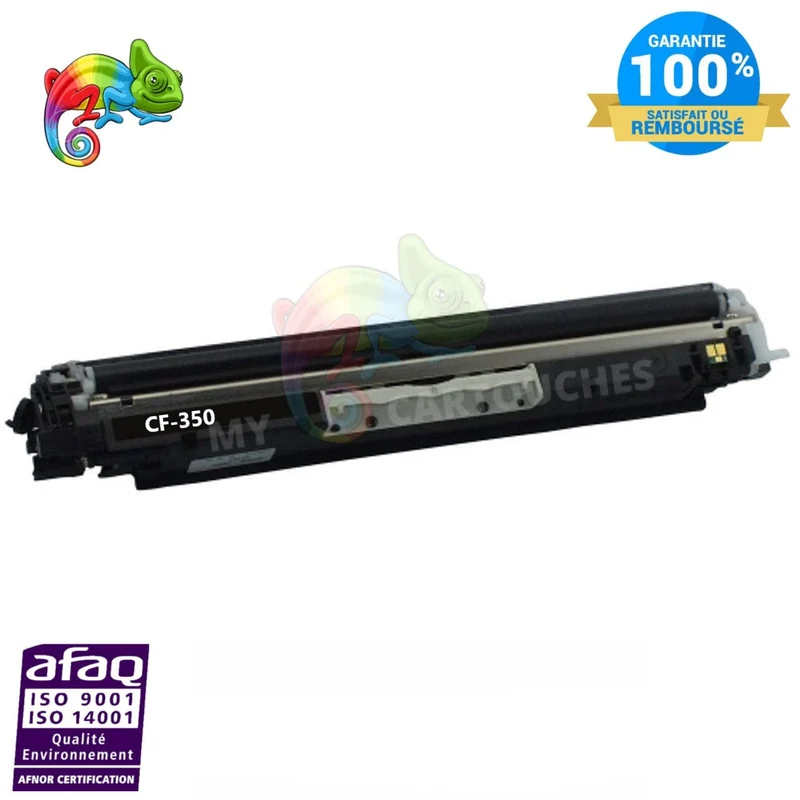 Toner HP 130A CF350A Noir — Color LaserJet Pro MFP M176n, M177fw