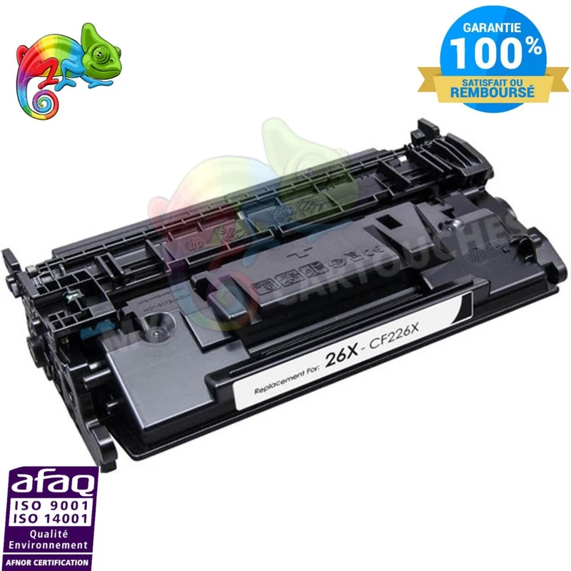 Toner HP CF226X Noir 26X: LaserJet Pro M402dn, MFP M426fdw