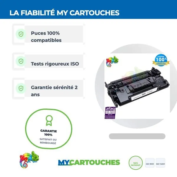 Toner HP CF226X Noir 26X: LaserJet Pro M402dn, MFP M426fdw
