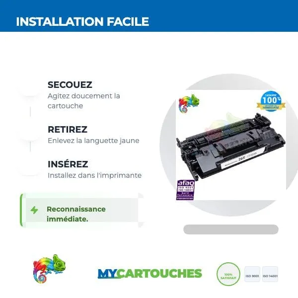 Toner HP CF226X Noir 26X: LaserJet Pro M402dn, MFP M426fdw