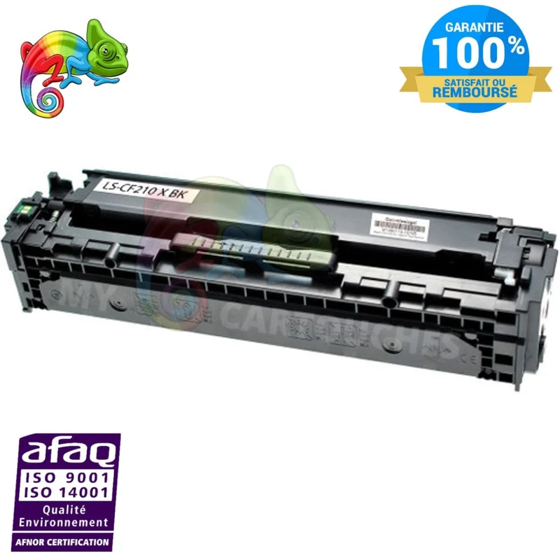 Toner HP 131X CF210X Noir: CLJ Pro M251nw, M276nw