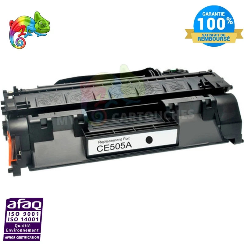 Toner HP CE505A Noir — LaserJet P2035, P2055