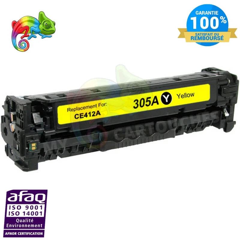 Toner HP 305A CE412A Jaune: CLJ Pro M451dn, M475dw