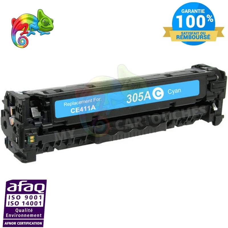 Toner HP 305A CE411A Cyan: CLJ Pro M451dn, M475dw