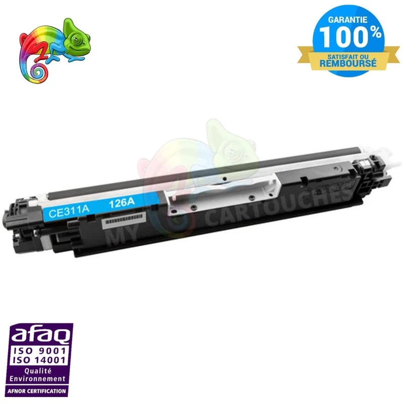 Toner HP 126A CE311A Cyan: Color LaserJet CP1025, MFP M175