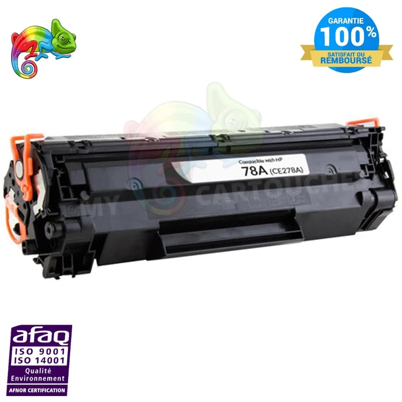 Toner HP 78A CE278A Noir — LaserJet Pro P1560, P1606dn, M1536dnf