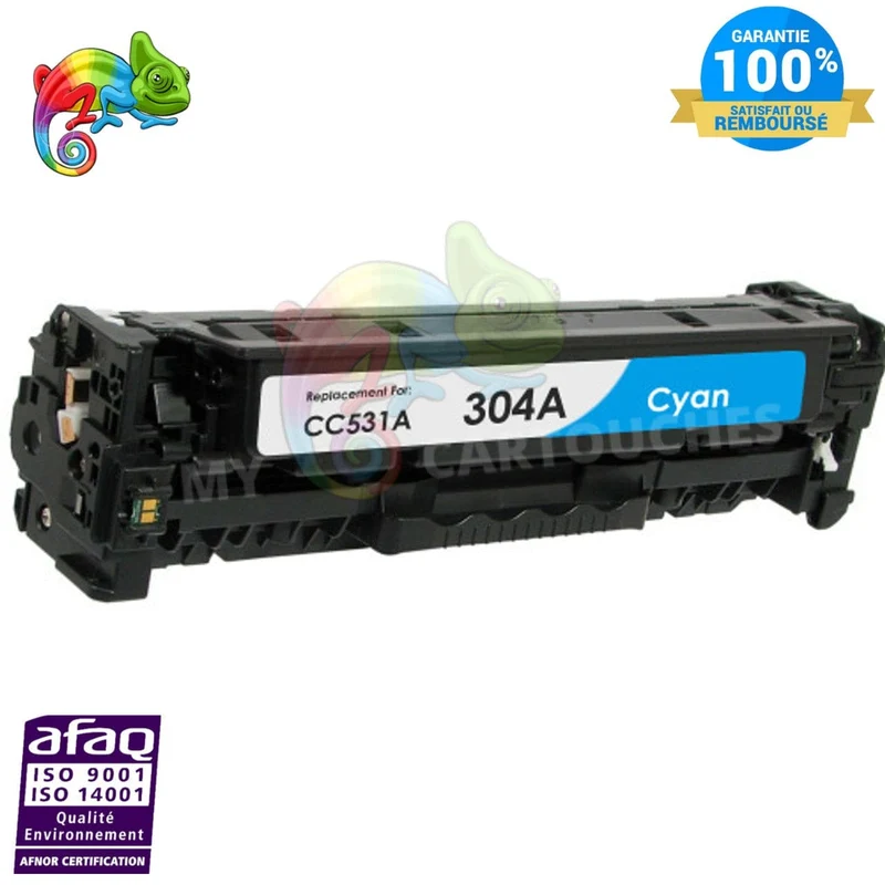 Toner HP 304A CC531A Cyan: CLJ CP2025dn, CM2320 NF MFP