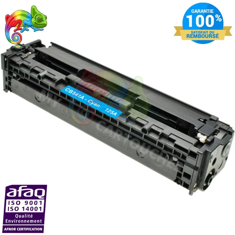 Toner HP CB541A Cyan 125A: Color LaserJet CP1215, CP1515n