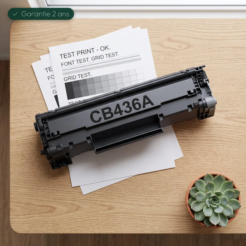 Toner HP 36A CB436A Noir — LaserJet P1505, M1120, M1522