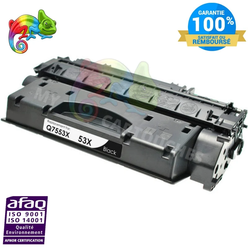 Toner HP 53X Q7553X Noir — LaserJet P2015, P2015dn, M2727