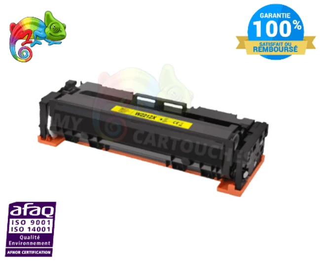 Toner HP 207X Jaune W2213X: Color LaserJet Pro M255dw, M283fdw