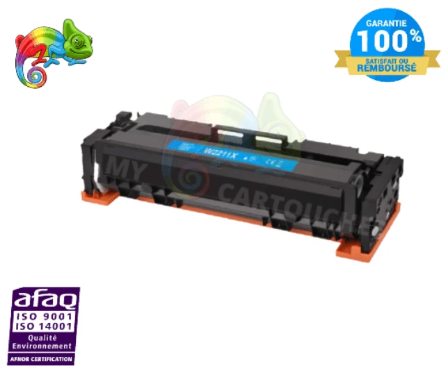 Toner HP 207X Cyan W2211X: Color LaserJet Pro M255dw, M283fdw
