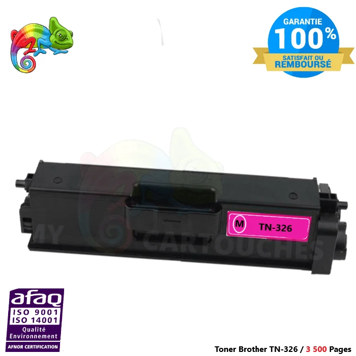 Toner Brother TN-326 Magenta: HL-L8350CDW, MFC-L8850CDW, DCP-L8450CDW
