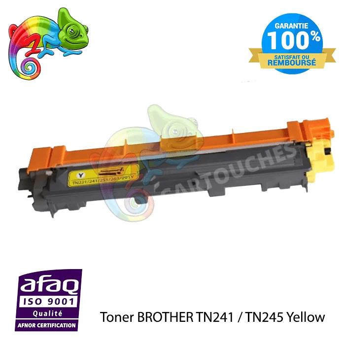 Toner Brother TN-241/245 Jaune — MFC-9130, MFC-9330