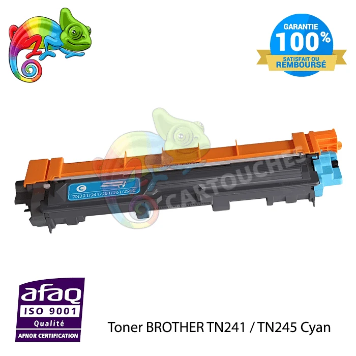 Toner Brother TN-241/245 Cyan — MFC-9130, MFC-9330