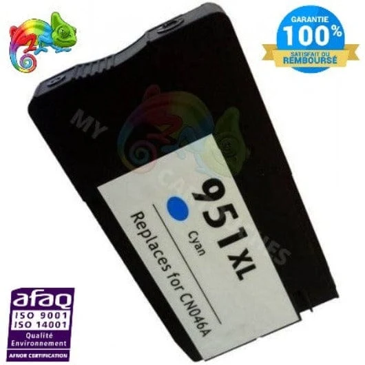 Cartouche HP 951 XL Cyan — OfficeJet Pro 8100, OfficeJet Pro 8600